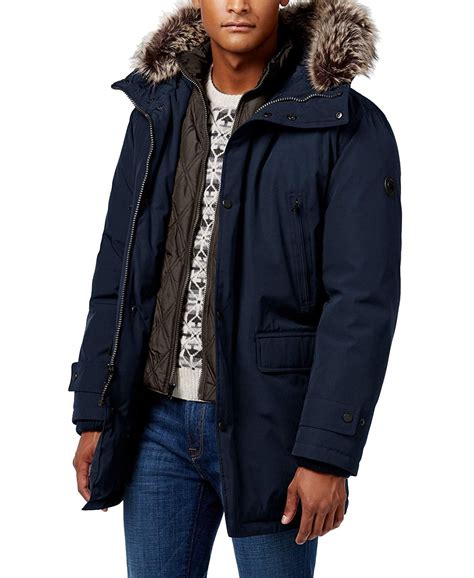 michael kors mens raincoat|Michael Kors anorak raincoat.